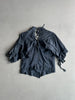 MARITHÉ + FRANÇOIS GIRBAUD -  S/S 2010 DECONSTRUCTED HEM BUTTONED BLOUSE