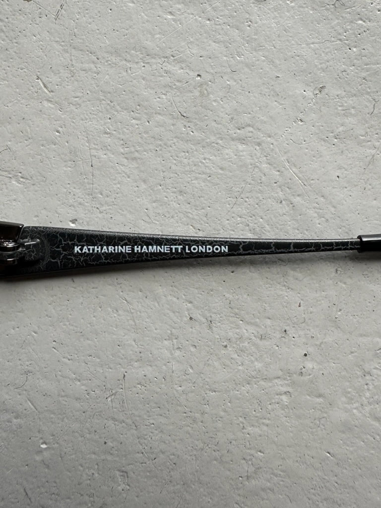 KATHARINE HAMNETT  - 1990s RIMLESS SUNGLASSES WITH EXPOSED BOLTS