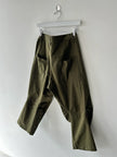 YOHJI YAMAMOTO Y'S - late 1990s CURVED LEG CAPRI TROUSERS