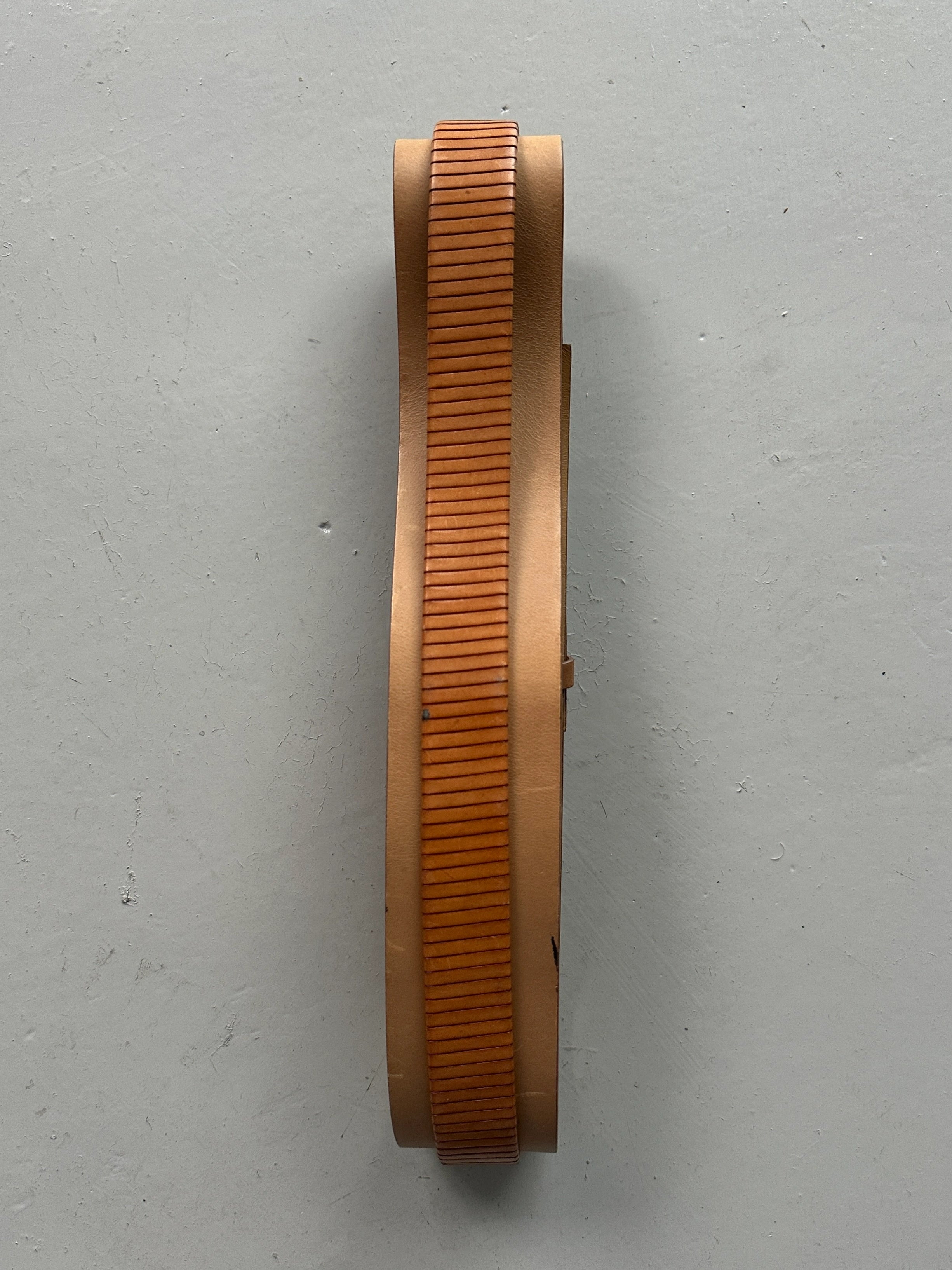 JIL SANDER - early 2000s LEATHER BELT