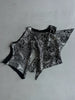 1990s ASYMMETRICAL TOP WITH FLOWING SLEEVE