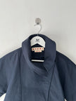 MARNI - early 2000s WIDE SHORT SLEEVE JACKET WITH ASYMMETRICAL FRONT CLOSURE
