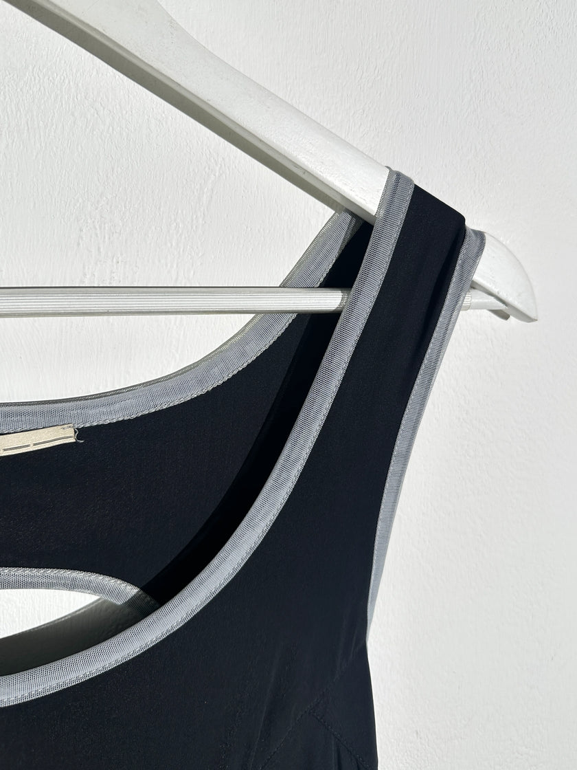 MARITHÉ + FRANÇOIS GIRBAUD - early 2000s DRESS WITH CUT OUT BACK