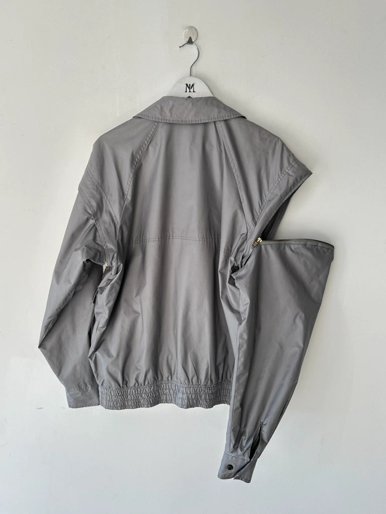 YVES SAINT LAURENT - 1990s 2 IN 1 BOMBER JACKET GILET
