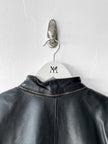 LA MATTA - early 1990s BOXY FIT LEATHER JACKET