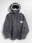 ARMANI JEANS - 1990s GUNNER SMOCK COTTON JACKET