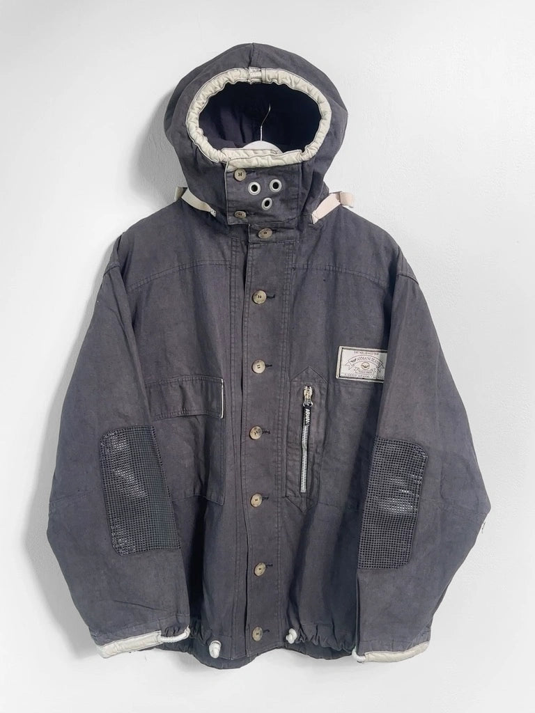 ARMANI JEANS - 1990s GUNNER SMOCK COTTON JACKET