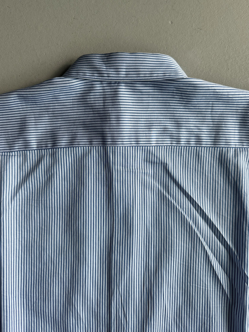 COMME DES GARÇONS SHIRT - S/S 2017 PATCHWORK LONG SLEEVE SHIRT