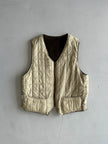 CHEVIGNON - 1990s REVERSIBLE ZIPPED GILET VEST