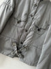 TRUSSARDI - early 2000s CROP FIT JACKET WITH CROSS STRAP DETAILS