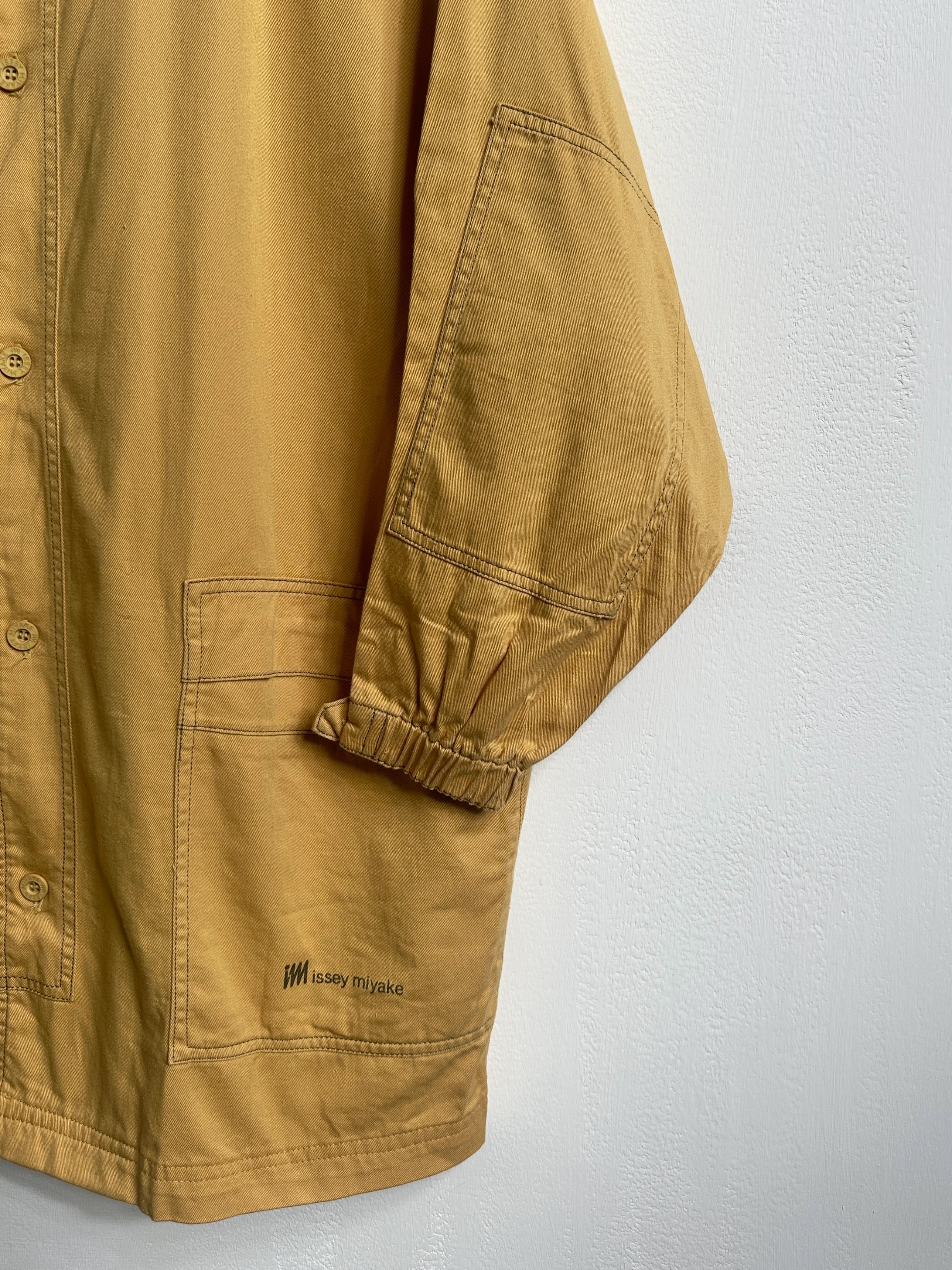 ISSEY MIYAKE - late 1980s RELAXED FIT UTILITY JACKET