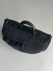 ISSEY MIYAKE IM - 1990s TOP HANDLE NYLON BAG WITH REMOVABLE SHOULDER STRAP
