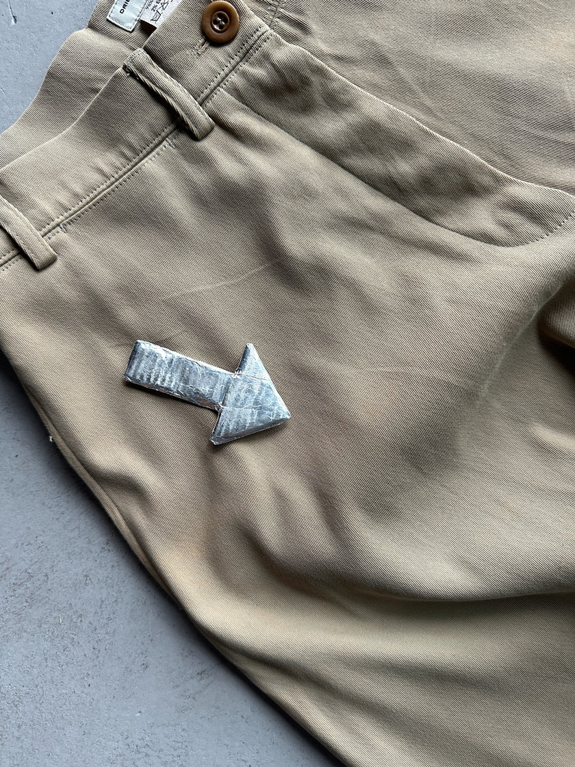 DRIES VAN NOTEN - 2000s RELAXED FIT PLUS FOUR TROUSERS