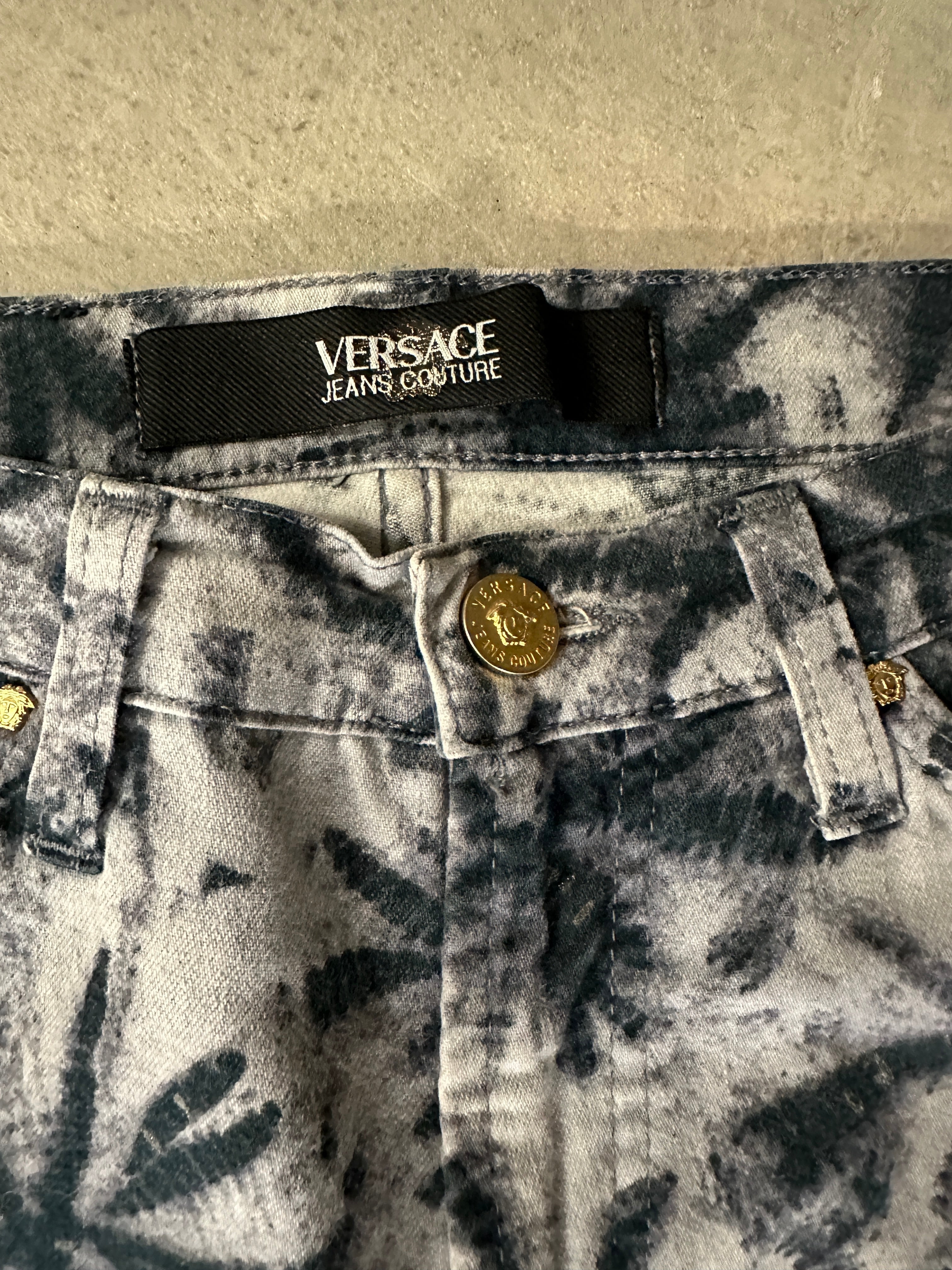 VERSACE - 2000s STRAIGHT FIT JEANS