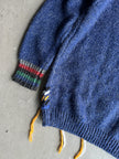 2000s LOOSE THREADS MOCK NECK KNIT JUMPER