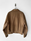 VALENTINO - 1980s CROP FIT JACKET WITH BRUSHED PILE LINING