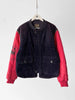 ARMANI JEANS F/W 1993 ZIP OFF BOMBER JACKET