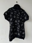 DANIELE ALESSANDRINI - 2000s FUZZY KNIT LONG VEST TOP