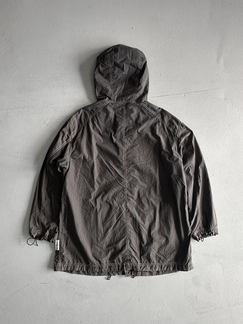 ISSEY MIYAKE HAI SPORTING GEAR - 1980s OVERSIZED PARKA JACKET