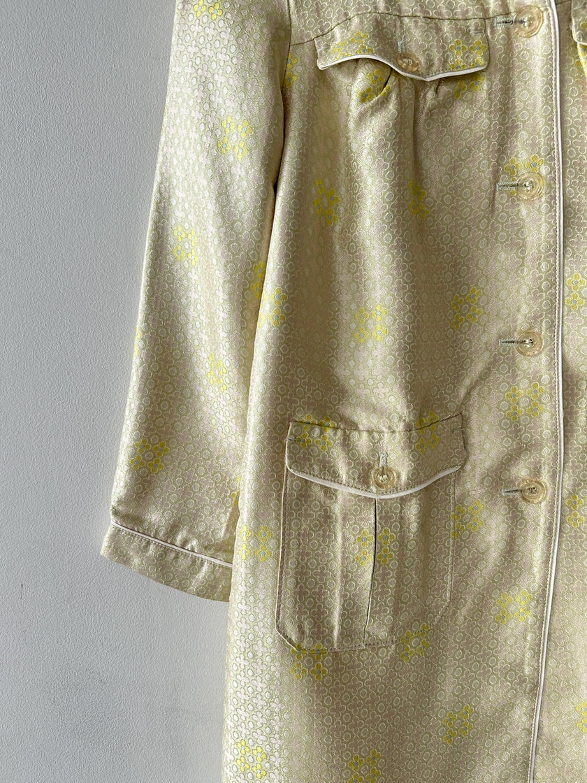 MIU MIU - RESORT 2008 FLORAL JACQUARD JACKET