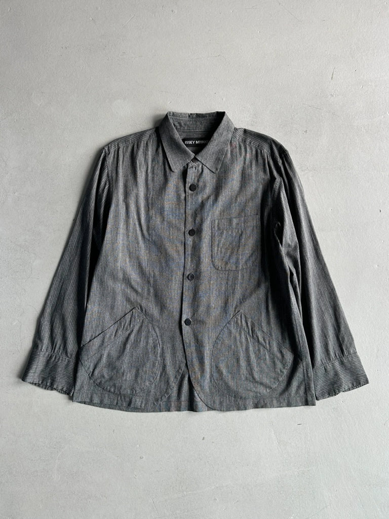 ISSEY MIYAKE - F/W 2011 ANGULAR POCKET LONG SLEEVE SHIRT