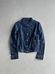 MARITHÉ + FRANÇOIS GIRBAUD - S/S 2013 LAYERED LIGHT DENIM JACKET