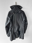 ANDREW MACKENZIE - F/W 2008 WAXED PVC LONG JACKET WITH ZIP DETAILS