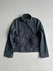 COP COPINE - 2000s CROP FIT DENIM JACKET WITH ROUND POCKETS