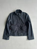 COP COPINE - 2000s CROP FIT DENIM JACKET WITH ROUND POCKETS