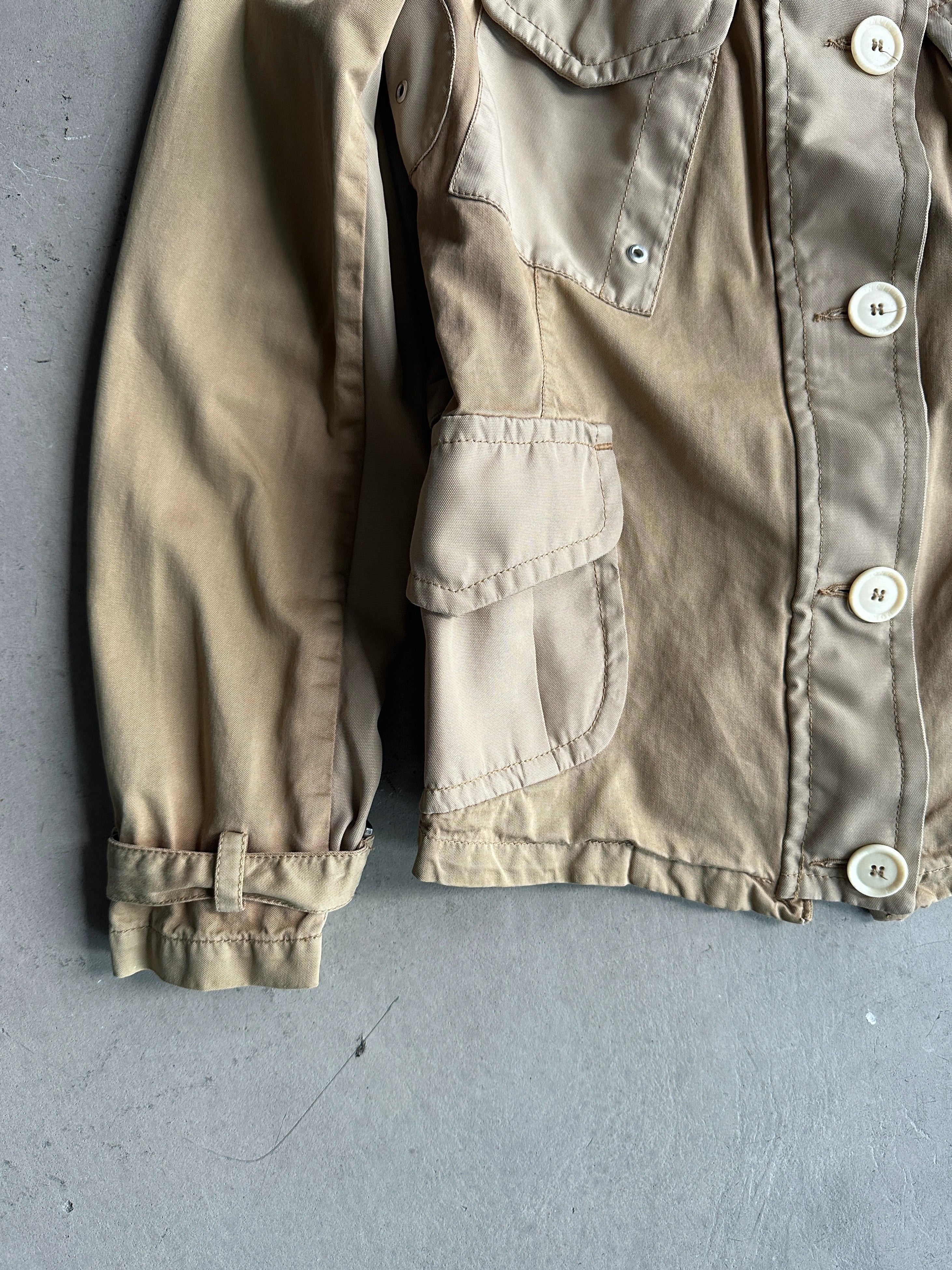 MONCLER - 1990s MULTI POCKET STRAIGHT FIT JACKET