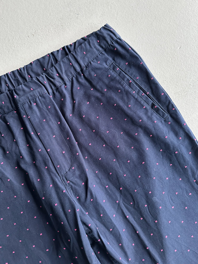 UNIFORMS FOR THE DEDICATED - 2000s CONTRASTING STITCHES COTTON TROUSERS