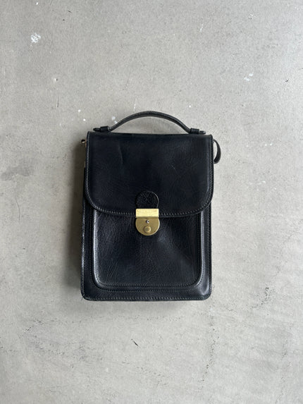 1970s LEATHER MESSENGER BAG