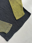 ICEBERG BY J.C. DE CASTELBAJAC - 1980s DISTRESSED COLLAR KNIT JUMPER