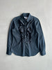 COMME DES GARÇONS - S/S 1999 RUFFLE FRONT LONG SLEEVE SHIRT