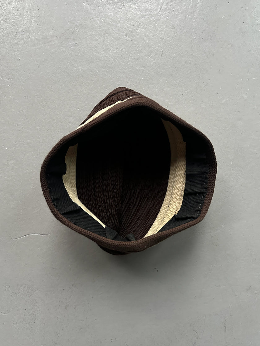 1970s CONCENTRIC RIBBED HAT