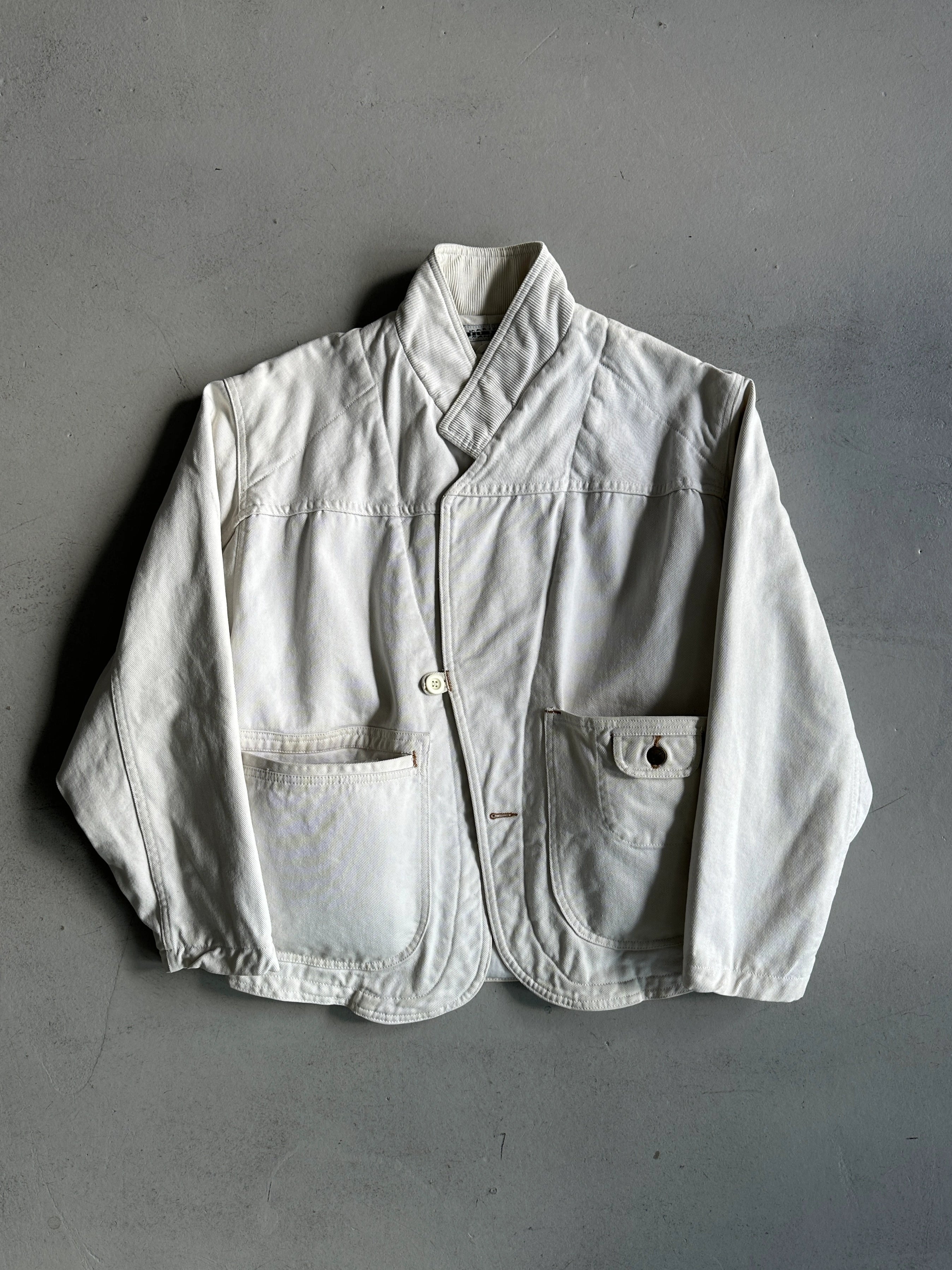 MARITHÉ + FRANÇOIS GIRBAUD - 1980s BOXY FIT DENIM BOMBER JACKET