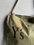 YOHJI YAMAMOTO Y'S - 1990s CANVAS SAC BAG