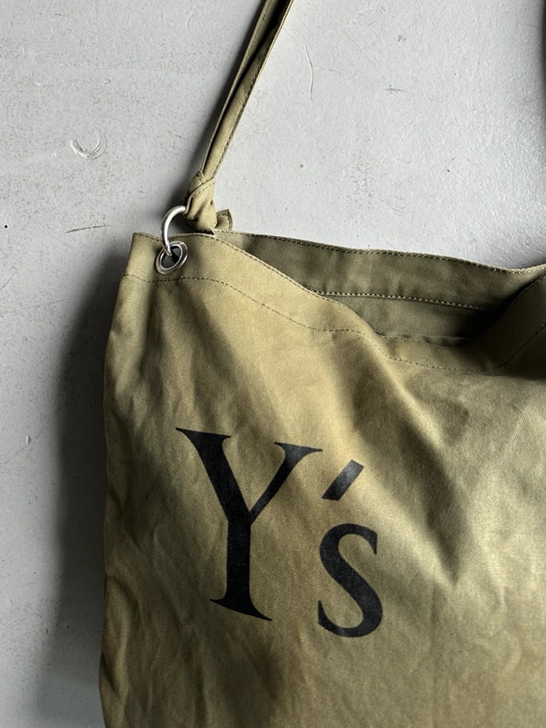 YOHJI YAMAMOTO Y'S - 1990s CANVAS SAC BAG