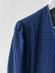 ISSEY MIYAKE - early 1970s TEXTURED SINGLE BUTTON BLAZER