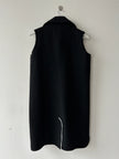 YOHJI YAMAMOTO - F/W 2004 FUNNEL NECK ZIPPED VEST JACKET