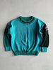 KANSAI YAMAMOTO SPORTS- 1980s CHUNKY KNIT OVERSIZED JUMPER