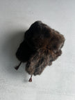 1980s OVERSIZED TRAPPER FUR HAT