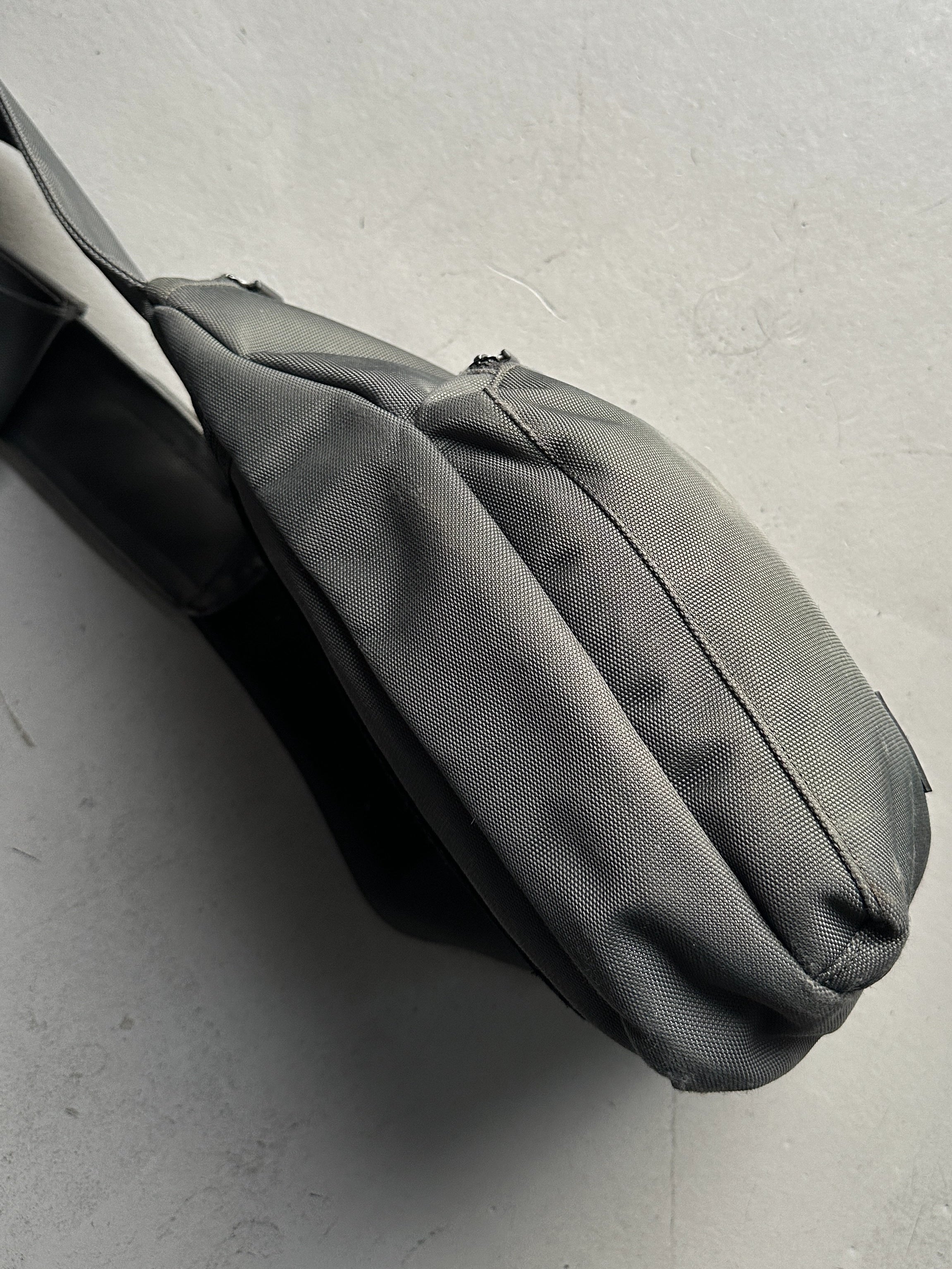 GIANFRANCO FERRÉ - 1990s SLING BAG WITH VELCRO STRAP POUCH