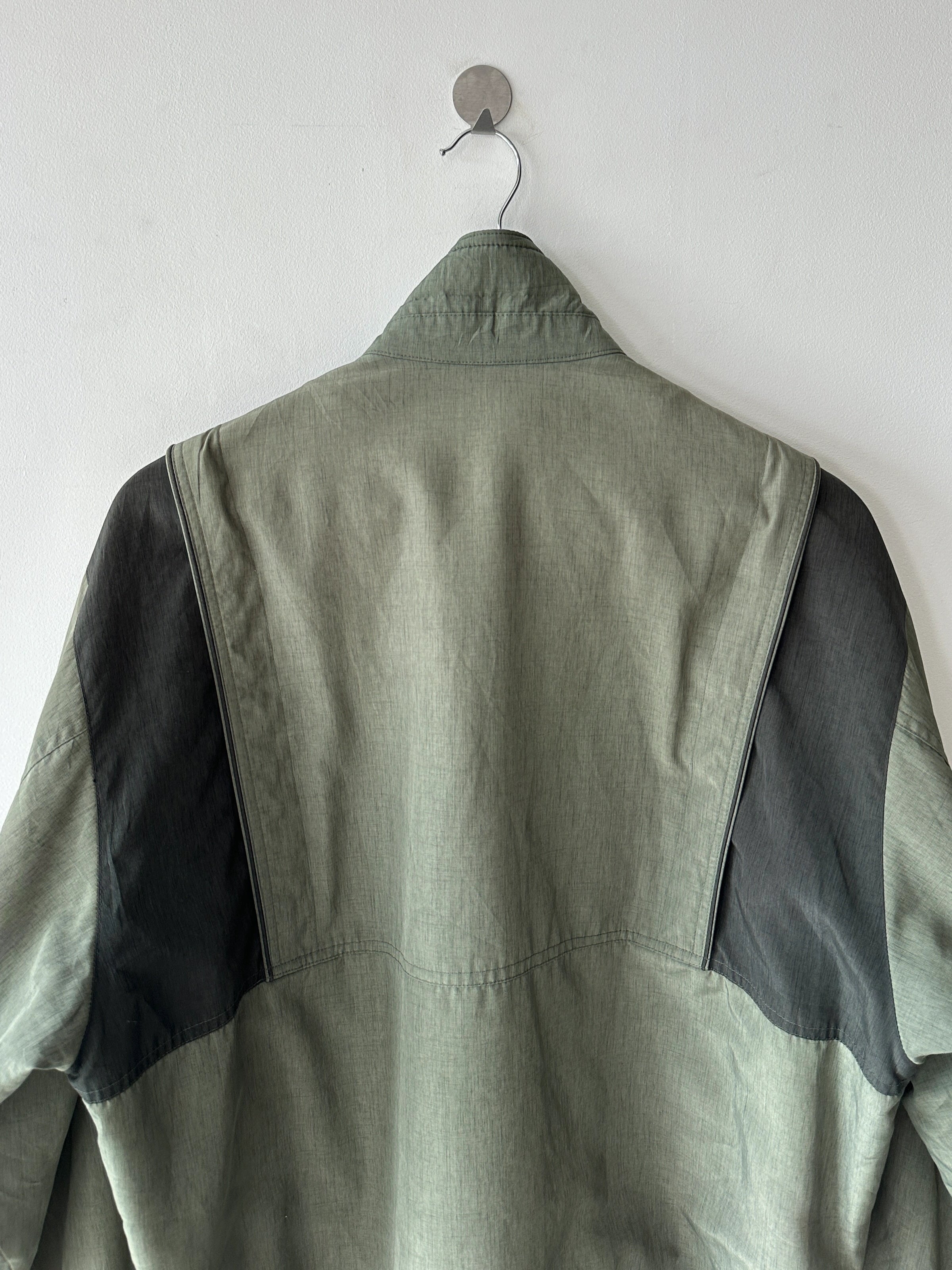 1990s COLOUR BLOCK BOMBER JACKET