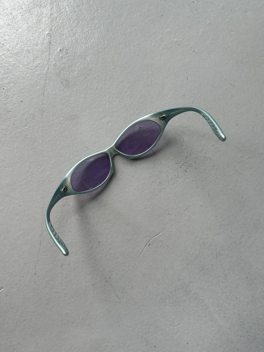 EMPORIO ARMANI -  1990s BIKER SUNGLASSES