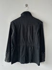 SEMANTIC DESIGN - 2000s 2 IN 1 PINSTRIPED JACKET GILET