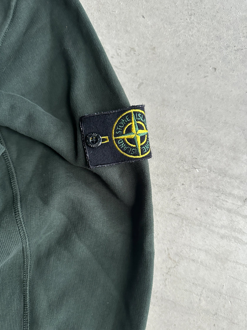 STONE ISLAND - 2000s FUNNEL NECK SWEATER CARDIGAN