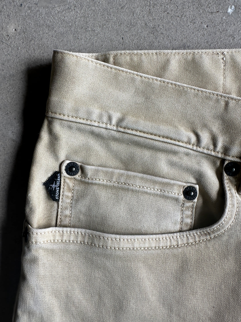 STONE ISLAND - 1990s STRAIGHT FIT JEANS TROUSERS
