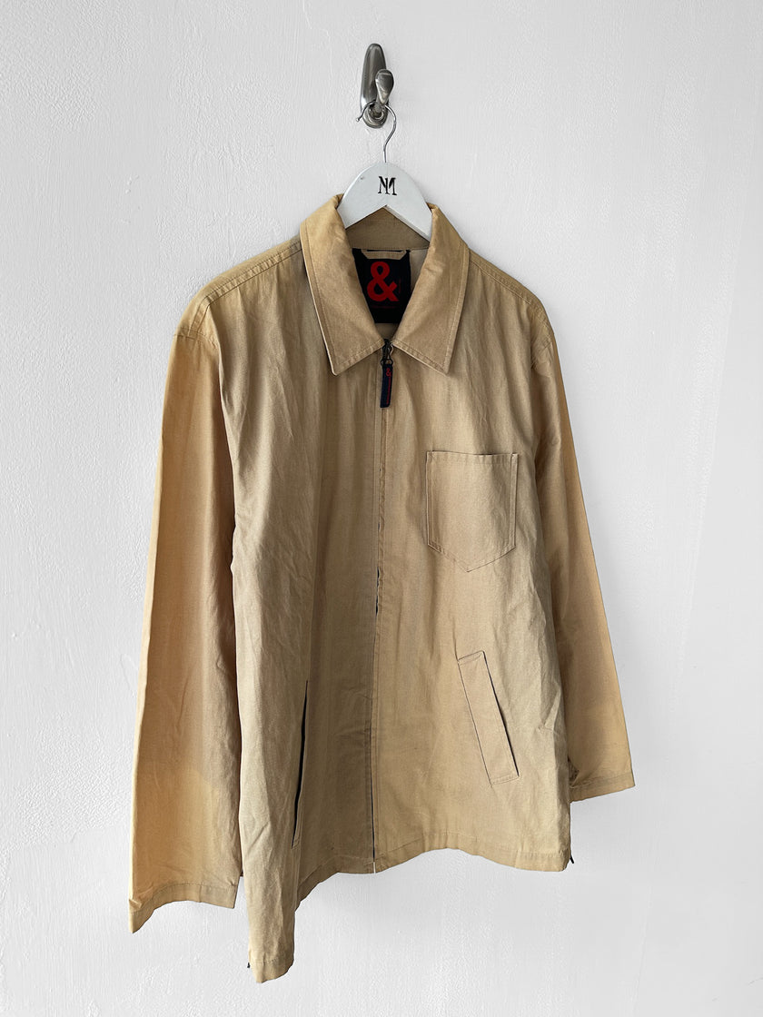 DOLCE & GABBANA - circa 1996/1999 TECHNICAL JACKET WITH SIDE ZIP DETAILS