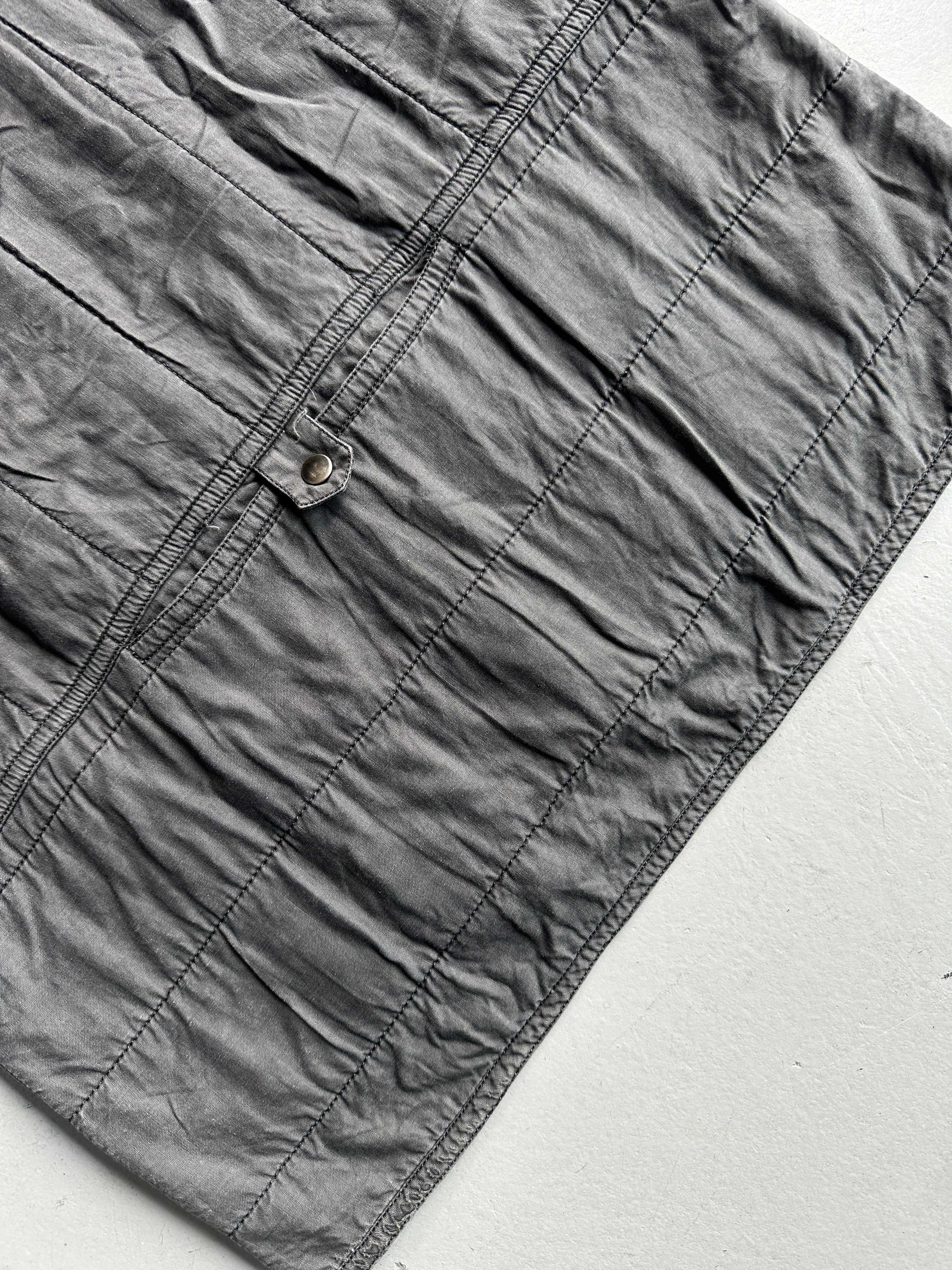 ISSEY MIYAKE - 1990s REVERSIBLE PARACHUTE VEST WITH OVERSIZED POCKETS
